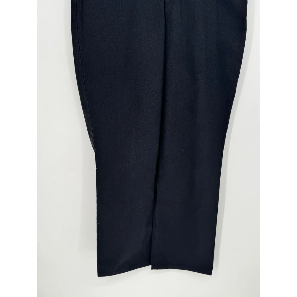 Lauren Ralph Lauren Jeans Womens 16W Black Good Straight Leg High Rise Cotton - Picture 3 of 14